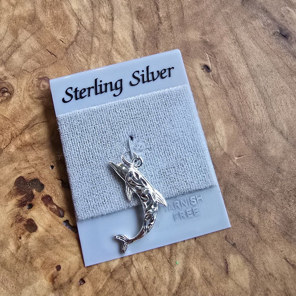 Sterling Silver Dolphin Pendant